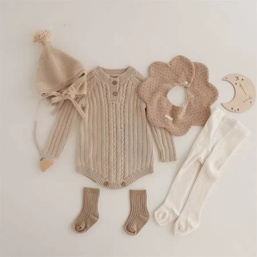 55-100】4点セットニットロンパース – PetitKid