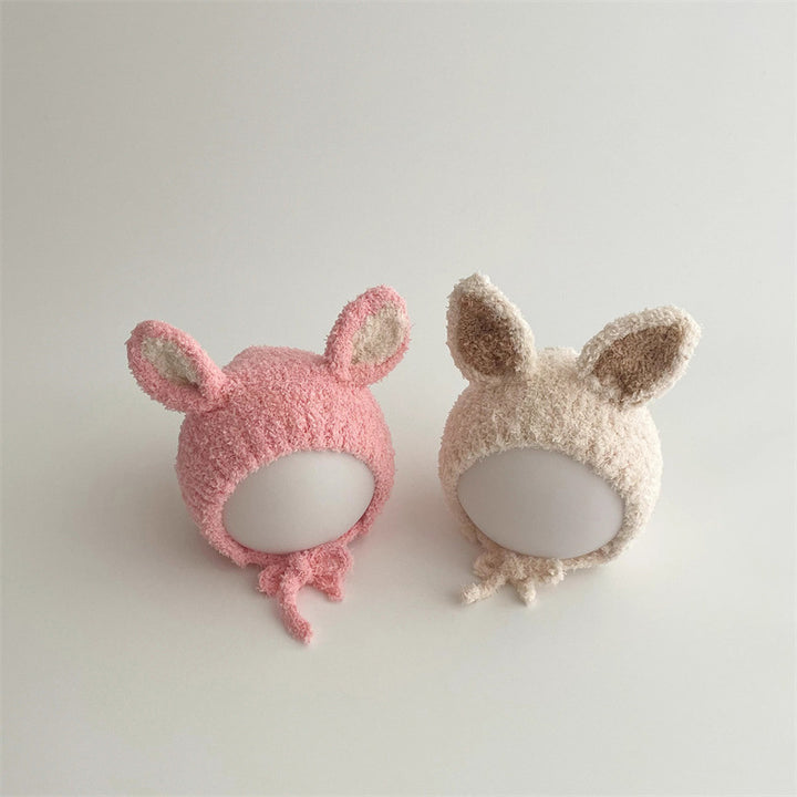 BABY】うさぎさんふわふわボンネット – PetitKid