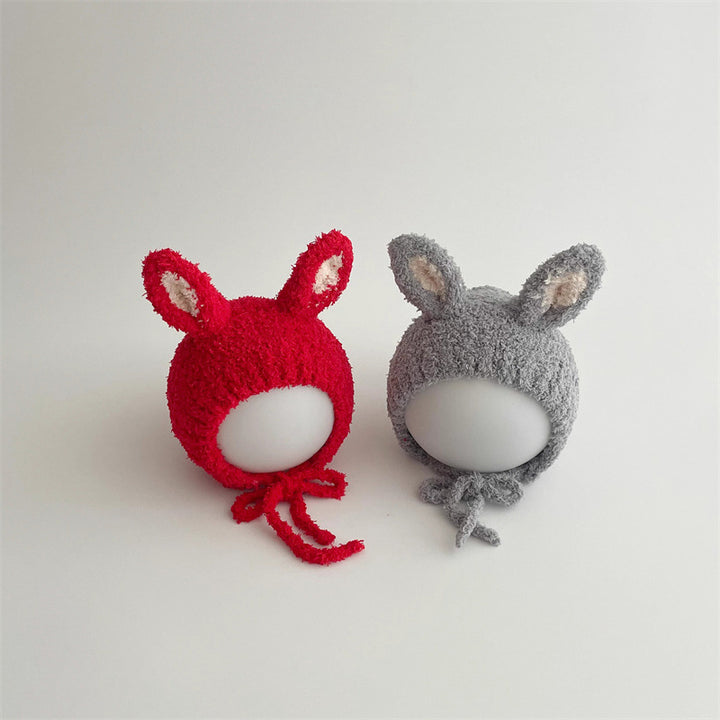 BABY】うさぎさんふわふわボンネット – PetitKid