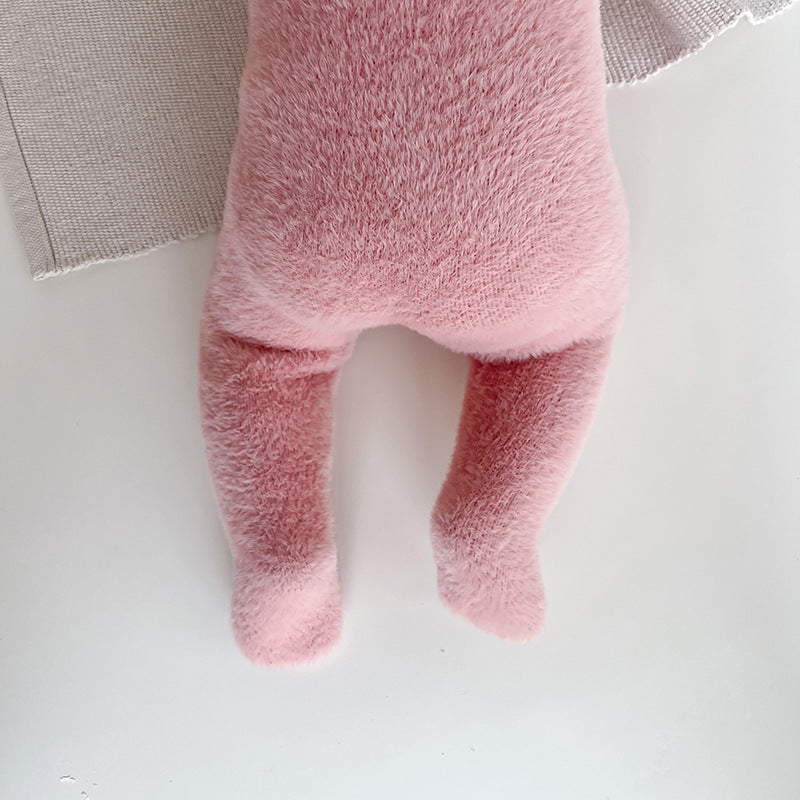 60-100】くまさんもこもこニットツーピース – PetitKid